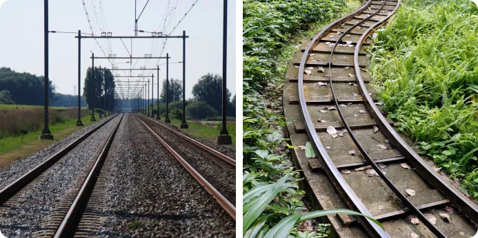 کاربرد ریل راه آهن شامل چه مواردی می شود؟